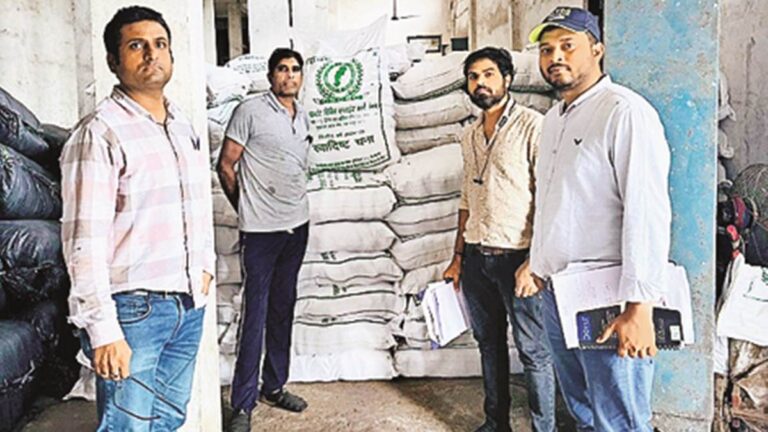 छत्तीसगढ़ में जमाखोर कारोबारी पर खाद्य विभाग की बड़ी कार्रवाई, 1.78 करोड़ की 1,187 क्विंटल दाल जब्त