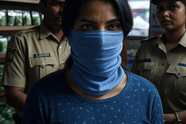 महासमुंद: किराना दुकान में गांजा बेच रही महिला गिरफ्तार, 45 हजार का माल जब्त